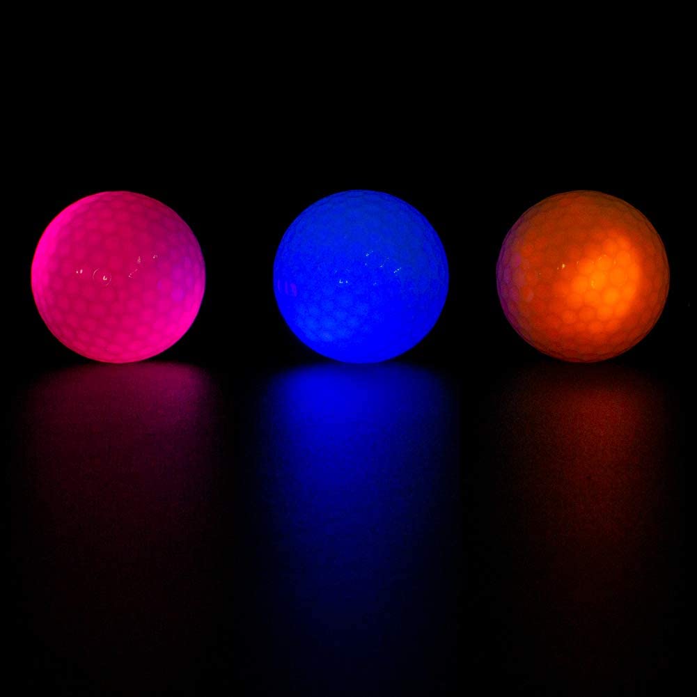 4fun led glow in the dark golf balls