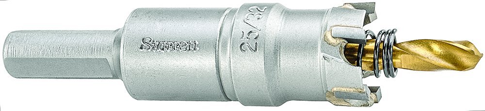 Tungsten Carbide Tipped Hole Saw, SM20 Sheet Metal Cutter With Arbor & Pilot Drill Bit