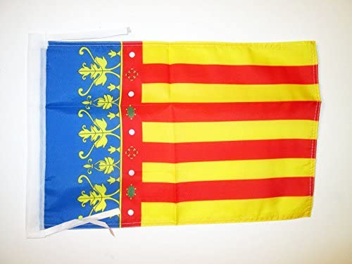 AZ FLAG, Valencian Community Flag, 18'' x 12''