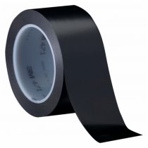 3M 471 Vinyl Tape, 25 mm x 33 m, Black, Pack of 36