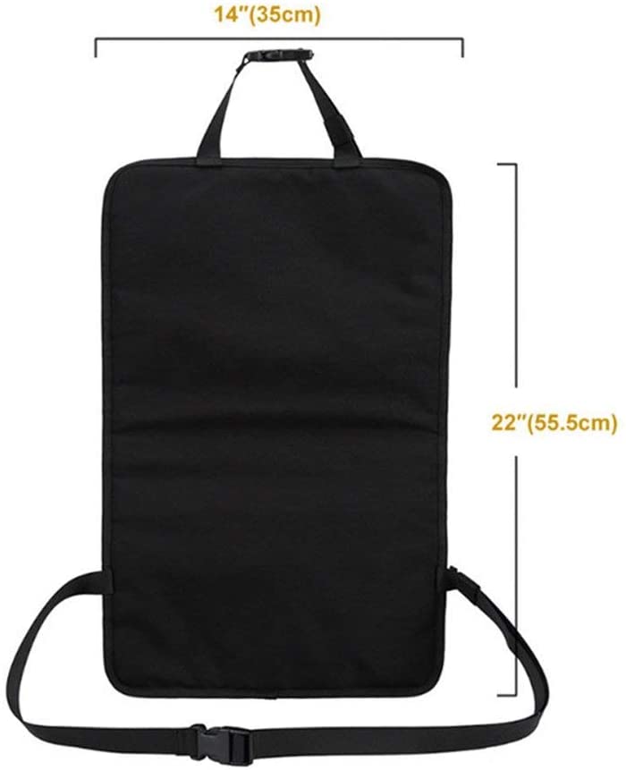 Huenco Tactical MOLLE Vehicle Sun Visor Panel with Molle Car Seat Back Organizer Set, Visor Panel Bk+d057s Bk - Image 3