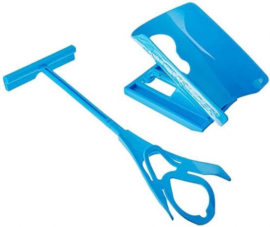 Sock Slider, Easy On/Easy Off Sock Aid Kit Helper Slider Without Bending,Strenching and Straining for Convenient Travel - Image 2