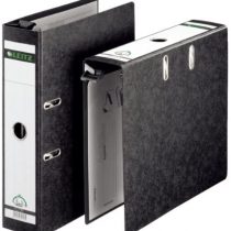Leitz 18210000 Lever Arch File 180 A4 Wide Cardboard Black