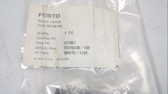 Festo AHB-MD/MF/MV Manual Override - Image 2