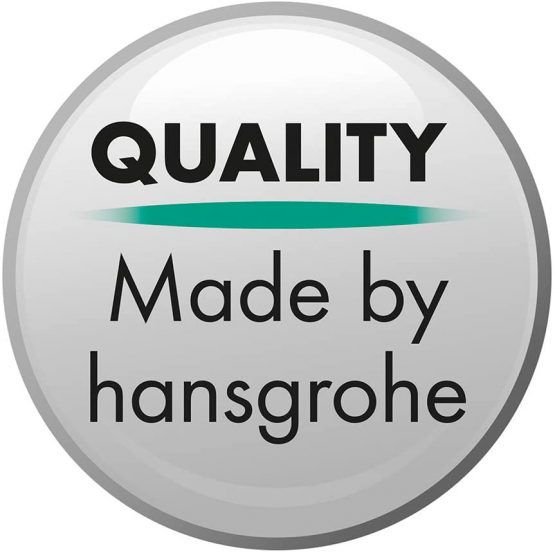 hansgrohe 28496000 Clubmaster Overhead Shower, 3 Sprays, Chrome, Silver - Image 4