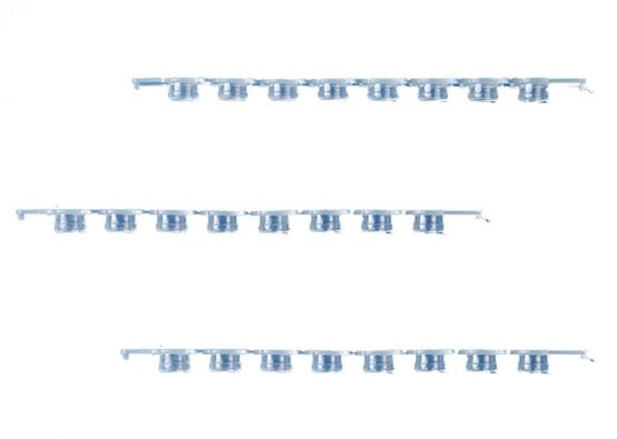 Pack of 8 Neolab 7 5205 Top Flat Qpcr, Polypropylene (Pack of 300)