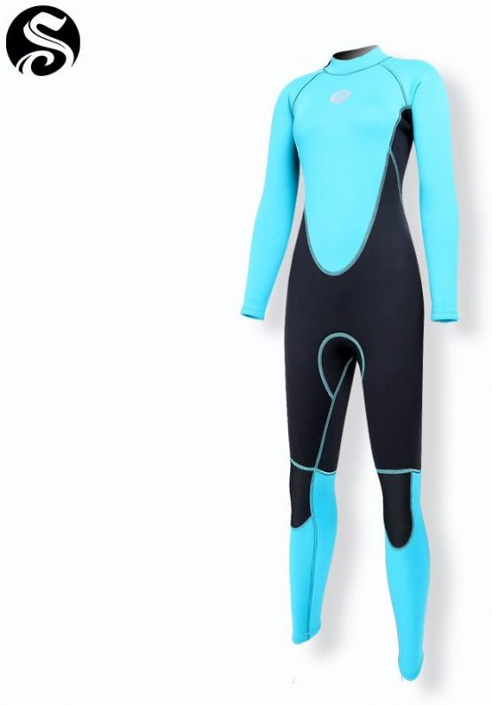 PAWHITS Womens Wetsuit 3mm Thermal Long Sleeve Neoprene Wetsuits Full Length for Diving - Image 4