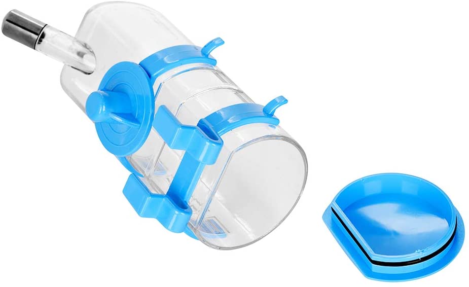 Dog Cat Automatic Water Dispenser 350ml No-Drip Pet Water Bottle Gravity Hanging Water Drinker Feeder for Crate Cage Kennel for Small Medium Puppy Dog Kitten Rabbit Hamster - Image 3