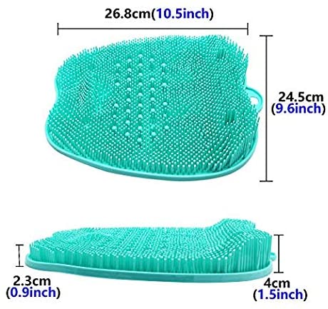 Silicone Foot Brush Scrubber Massager Shower Foot Brush Deep Clean ...