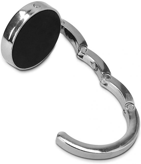 kwmobile Purse Hooks for Table Set of 2 Portable Handbag Hook Foldable Bag Holder Purse