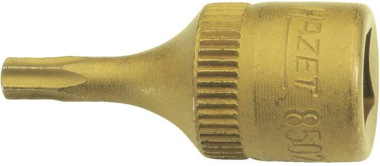 Hazet 8502-T40 1/4-Inch T40 Screwdriver Socket - Silver