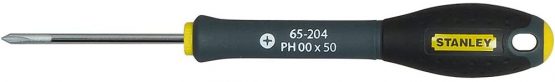 Stanley 1-65-204 Destornillador FatMax PH00 X 50 mm, Multicolor