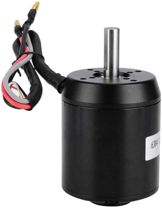 Alomejor Brushless Motor 6384 120KV Outrunner Brushless Sensored Motor for Electric Balancing Scooter Skateboard