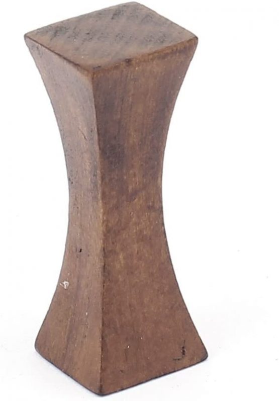 sourcingmap Wooden Spoon Fork Chopsticks Pillow Design Rest Rack Holder Wood - Image 2