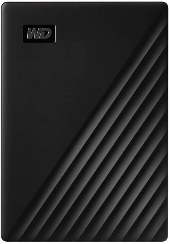 WD 1 TB My Passport Portable Hard Drive with Password Protection and Auto Backup Software - Black - Works with PC, Xbox and PS4