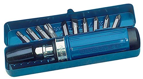 Draper Expert 12 Piece Impact Screwdriver Set, Blue, Variety pack