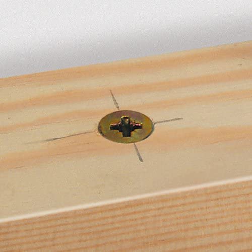 wolfcraft Fastening Set 10 Pcs. for Wood I 2542000 I for Using countersunk Screws in Wood, Schwarz, Variety Pack - Image 4