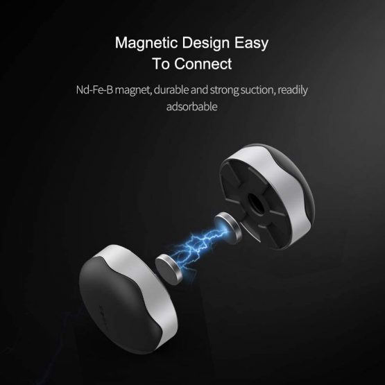 Laptop Cooling Pad, Hagibis Ergonomic Laptop Stand Small Invisible Cooler Ball Portable Magnetic Foot Heat For MacBook Pro Computer (Sliver) - Image 4