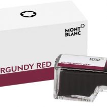 Montblanc Ink Bottle Burgundy Red 105198 – Bottled Refill Ink in Red for Fountain Pens – High Quality and Quick-Drying – 60ml