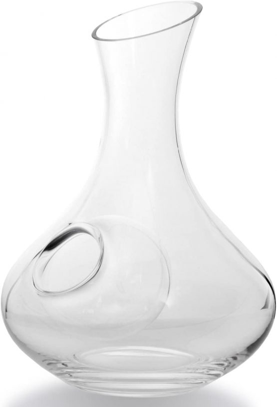 Bredemeijer Avallo LV02156 Decanter / Carafe 1.3 Litres Glass with Ice Cube Compartment 175 x 80 x 340 mm - Image 3
