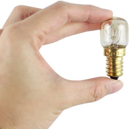 TIANFANSES E14 Screw Cap Pygmy Lamps 15W 300 Degree Microwave/Oven Rated Light Bulbs Salt Lamp Bulb (10) - Image 4