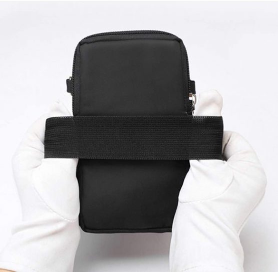 Sports Armband Outdoor Sweat-proof Running Armbag Cross-body Shoulder Casual Wallet Purse Gym Fitness Cell Phone Bag Key Holder for iPhone 13 Pro/12 Pro/Xs Max/Xr, Galaxy S10 Plus,Huawei P30 Pro,Black - Image 4