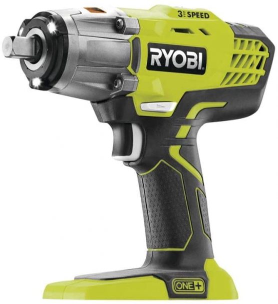 Ryobi R18IW3-0 18V ONE+ Cordless 3-Speed Impact Wrench (Body Only)