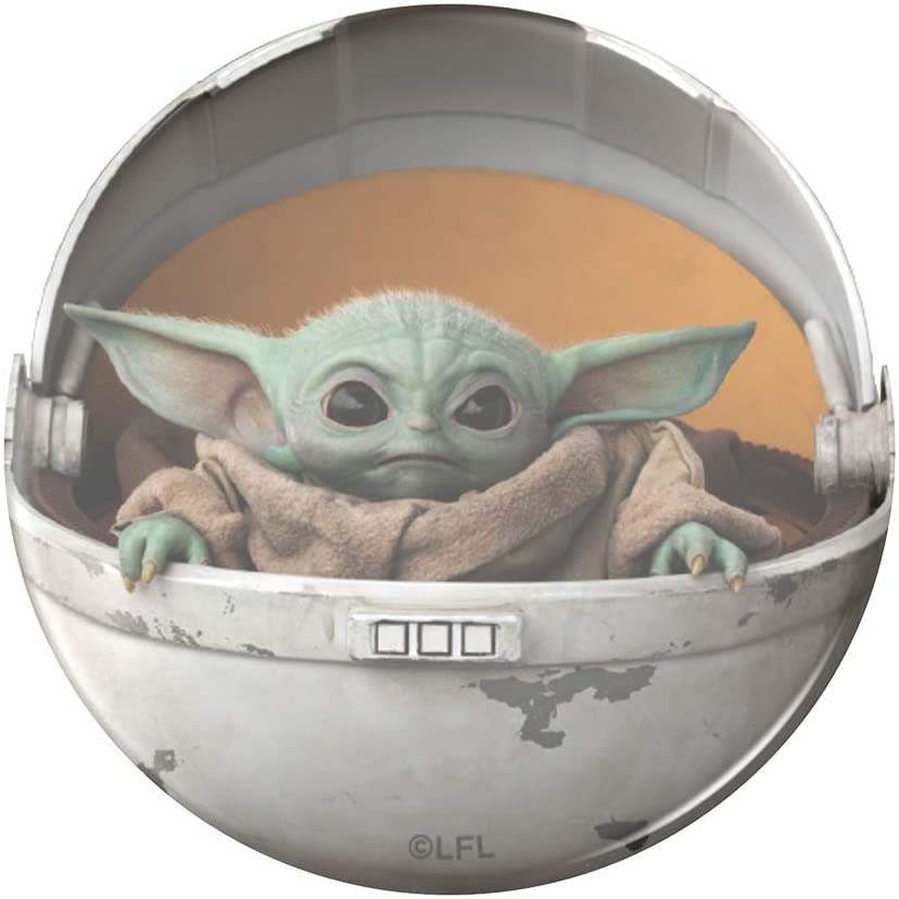 PopSockets: PopGrip Expanding Stand and Grip with a Swappable Top for Phones & Tablets - The Child Pod (Baby Yoda) - Image 2