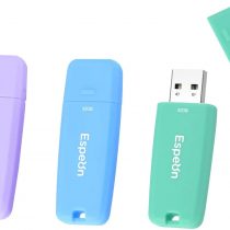 Espeon 3-Pack 32GB USB 2.0 Flash Drive, Macaroon colours - Light Blue, Light Violet, Light Green