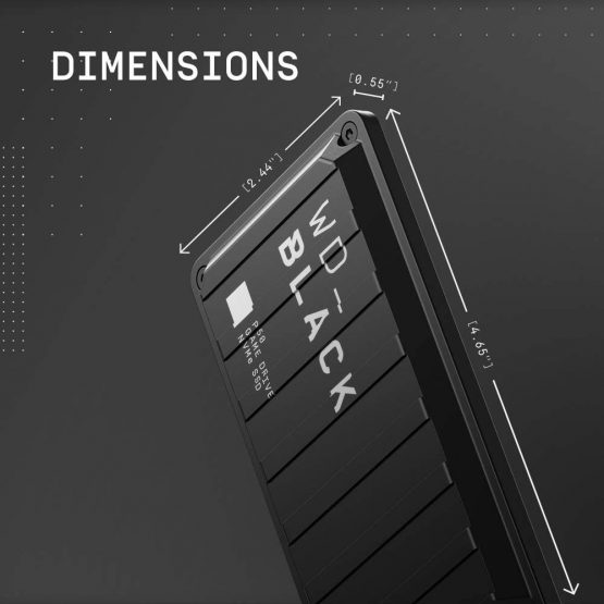WD_BLACK P50 500GB NVMe SSD Game Drive - SSD speeds up to 2000MB/s works with PC, X Box and PlayStation - Image 2