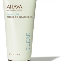 AHAVA Refreshing Cleansing Gel 100 ml Dead Sea Natural Makeup Remover and Facial Cleanser Gentle on Face - Great for Sensitive Skin Cleans Pores and Removes Impurities – Leaves Skin Hydrated and Soft
