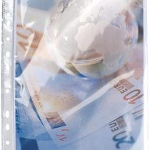 Exacompta PP Punched Pockets, A4 - Clear, Box of 100