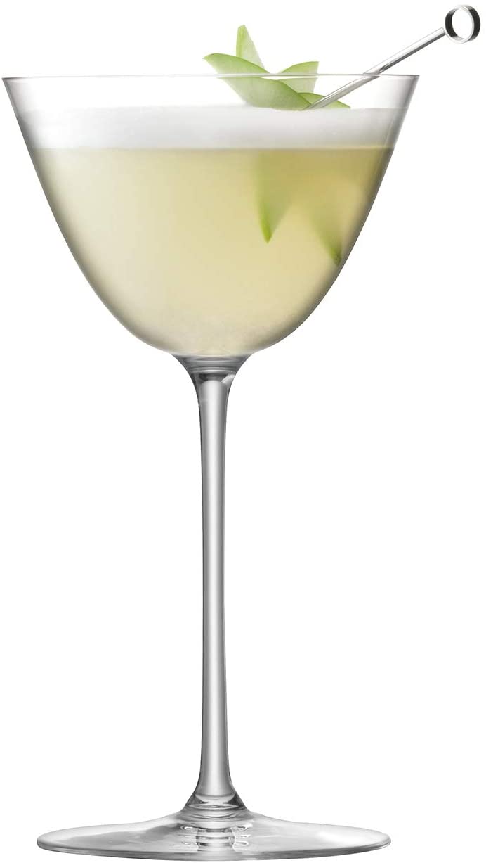 LSA International Borough Martini Glass 195 ml Clear, Transparent, 4 Count (Pack of 1) - Image 2