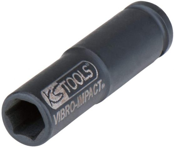 KS Tools 152.1062 Long impact socket, 1/4", 8mm - Image 2