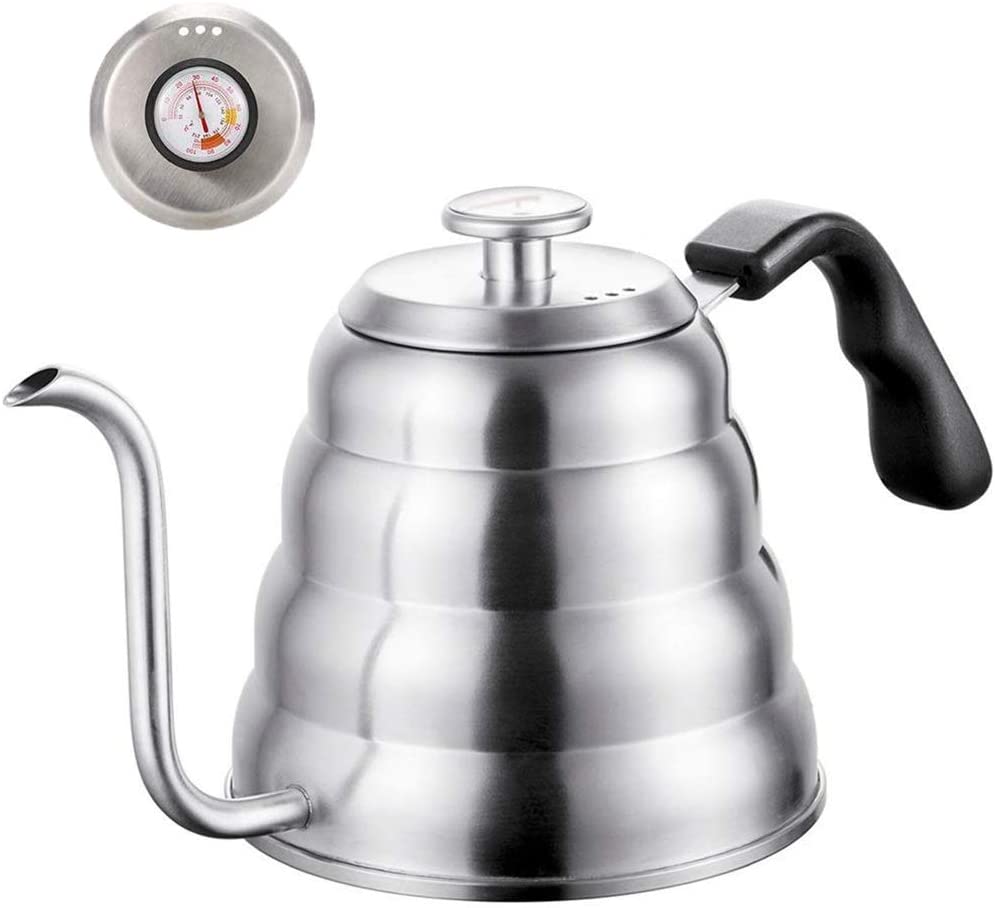 Pour Over Coffee Kettle with Thermometer for Exact Temperature ...