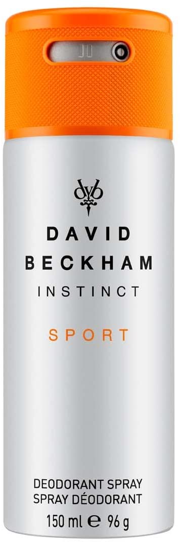 David Beckham Instinct Sport Deodorant Body Spray, 150 ml, Pack of 1, 150 ml (Pack of 1)