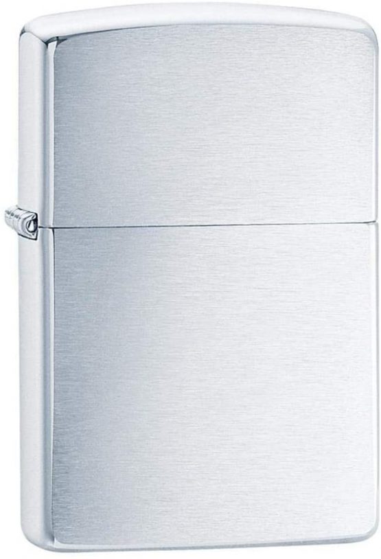 Zippo Armor Lighter - Brushed Chrome