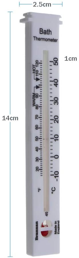 Brannan Bath Thermometer - Easy to use to Check Hot Water Temperature Prior to Bathing - The Ideal and Safe Baby Bath Thermometer - Image 3
