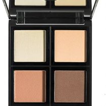Contour Palette, 4 Shades, Customizable, Easy to Apply, Sculpts, Shades, Brightens, Light/Medium, Infused with Vitamin E, All-Day Wear 16g