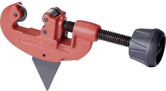 ROTHENBERGER Industrial – 30 PRO Tube Cutter – Pipe Cutter – Diameter 1/8 Inch to 1 1/8 Inch, 3 – 30 mm – 070641E