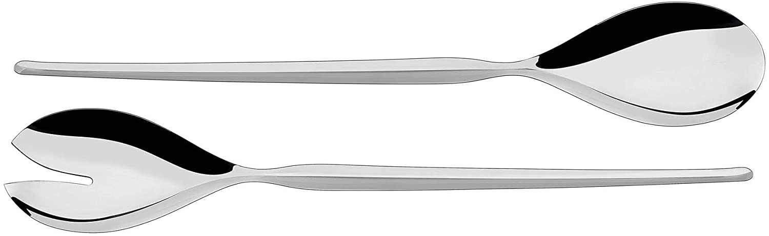 Tramontina AISI 430 66999/607 Salad Servers Stainless Steel, Silver, 23.4