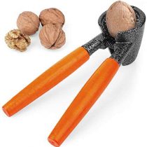 Nutcracker Kitchen Tool for Walnuts Pecan Cracker with Non-Slip Handle Walnut Cracker for Nuts Walnut Hazelnut Almonds Pecan Opener