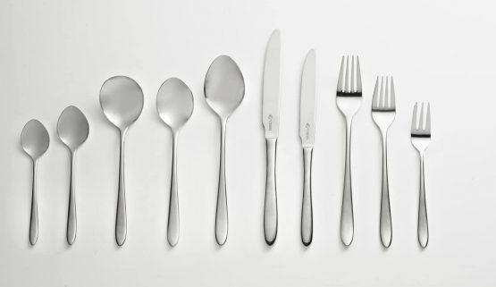 Viners Eden Cutlery Set | Elegant Mirror Polished Flatware in Wooden Canteen Gift Box with 50 Year Guarantee | 18/10 Stainless Steel, 44 Piece, stainless_steel - Image 3