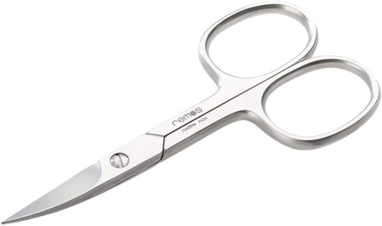 REMOS Nail Scissors Stainless [INOX] 9.5cm - for Fingernails & Thin toenails