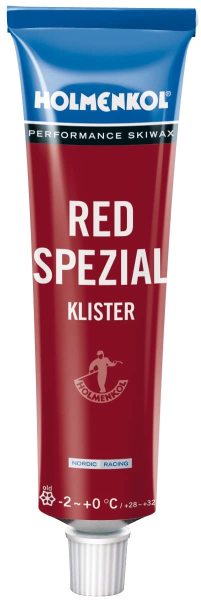 Holmenkol Unisex - Adults Klister Red Special +0°C/-2°C Ski Wax 60ml, 60 ml