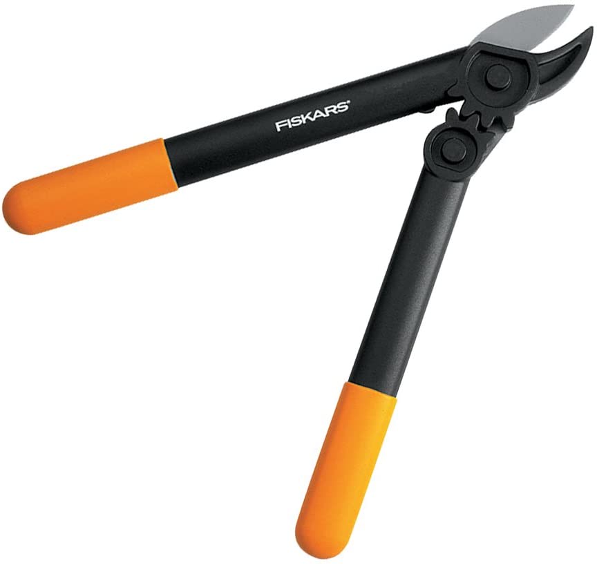 Fiskars PowerGear Loppers Anvil (S) L31, Patented Mechanism PowerGear II, Cutting diameter: 3.5 cm