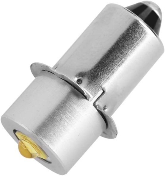 Eboxer 3W LED Torch Bulb for P13.5S Lamp holder High Brightness LED Bulb Replacement for Flashlight, Torch Lamp or Emergency Work Light, 3V/ 4-12V, White/Warm White(White 3V) - Image 4