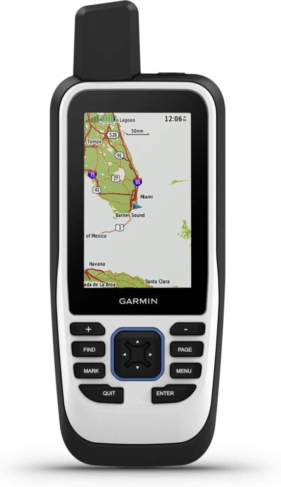 Garmin GPSMAP 86s Marine Handheld GPS Preloaded With Worldwide Basemap, Black