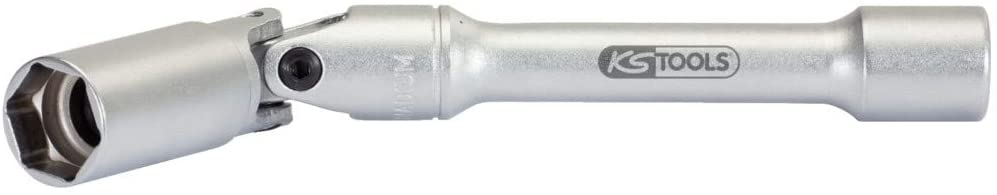 KS Tools 3/8-inch 10mm Long Glowplug Socket, Chrome, 10 mm
