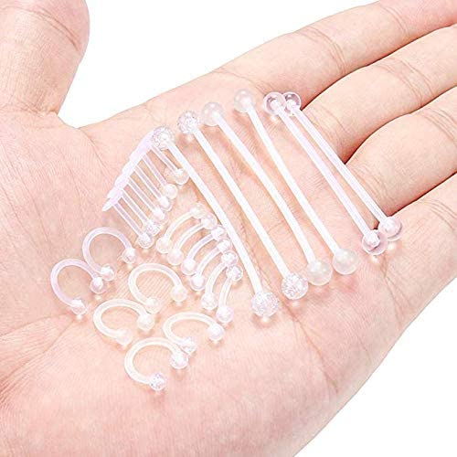 clear earring retainers claire's